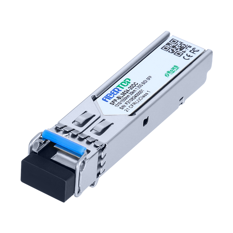 D-Link DEM-330R Compatibile 1000Base-BX-U BIDI SFP Transceiver SMF 1310nm Tx/1550nm Rx 20km Singolo LC DOM
