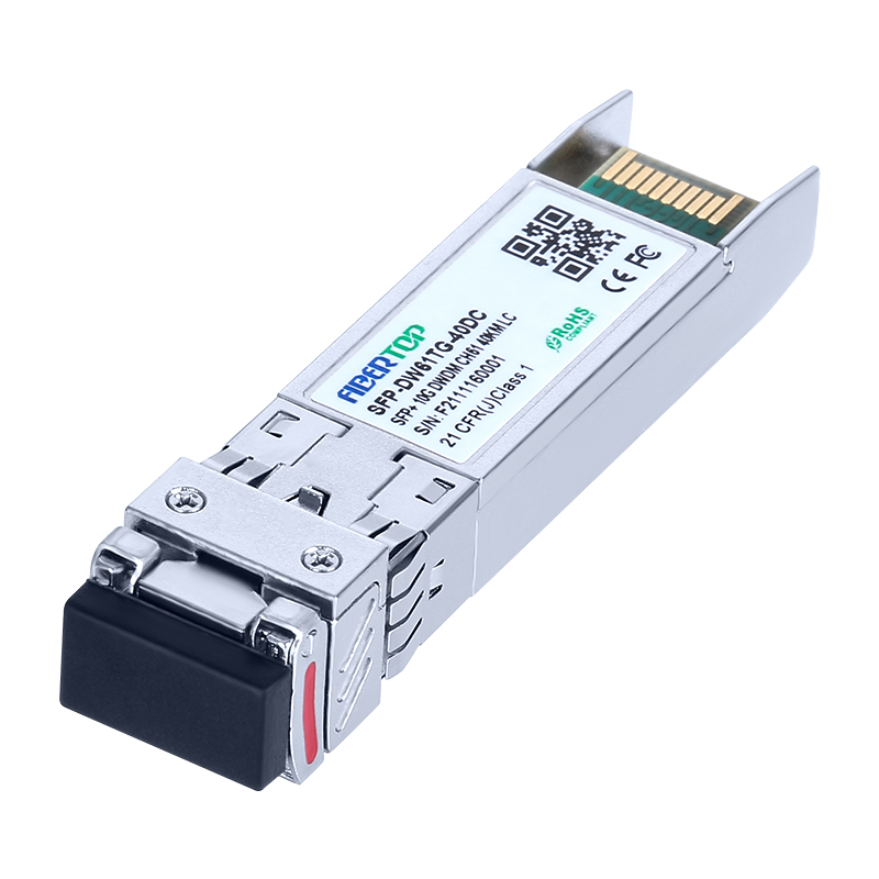 Ubiquiti® UF-SM-10GER-DW Compatibile 10G DWDM SFP+ Ricetrasmettitore SMF CH17~CH61 40 km LC DOM