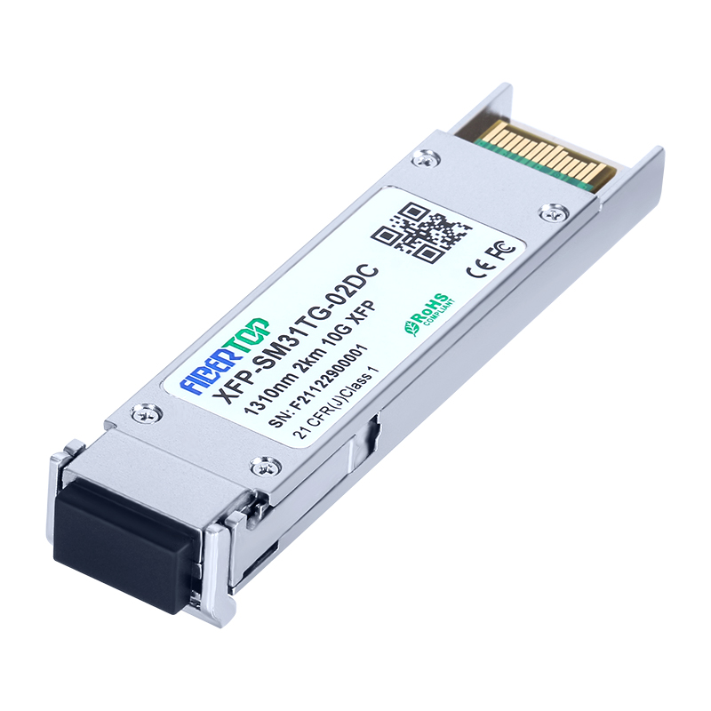 Ricetrasmettitore XFP 10G compatibile Brocade ® OC192-XFP-SR1 SMF 1310nm 2 km LC DOM