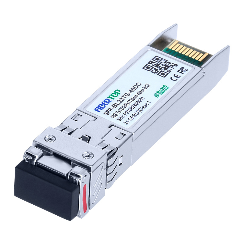 Ricetrasmettitore MikroTik S+23LC40D compatibile 10G BiDi SFP+ 1270nm-TX/1330nm-RX 40 km