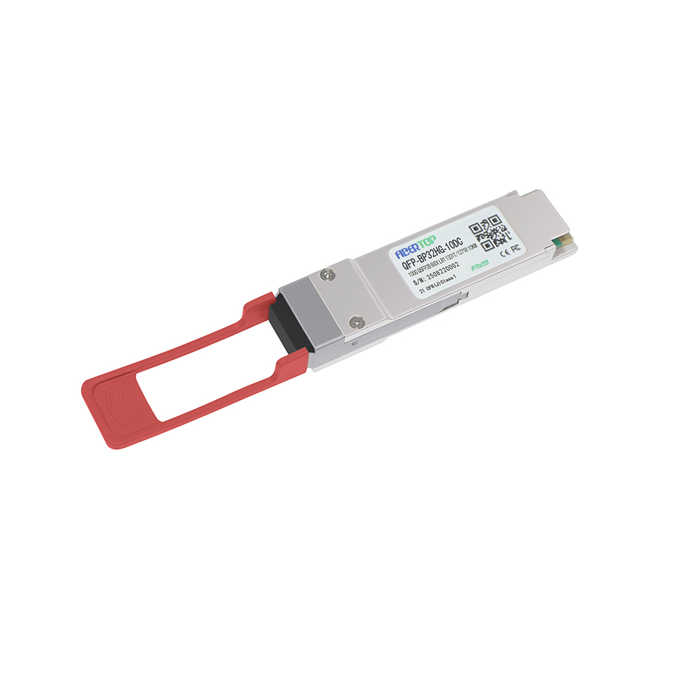Modulo ricetrasmettitore ottico FIBERTOP 100G QSFP28 BiDi LR 10 km 1331 nm/1271 nm SM LC